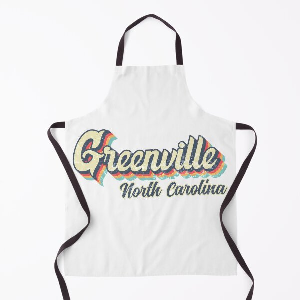 Item preview, Greenville City North Carolina Retro Vintage 70s rainbow designed and sold by Teelogic.