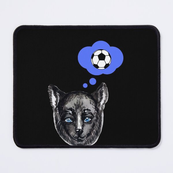 Item preview, Cute puppy thinking about soccer designed and sold by ijdesigns.