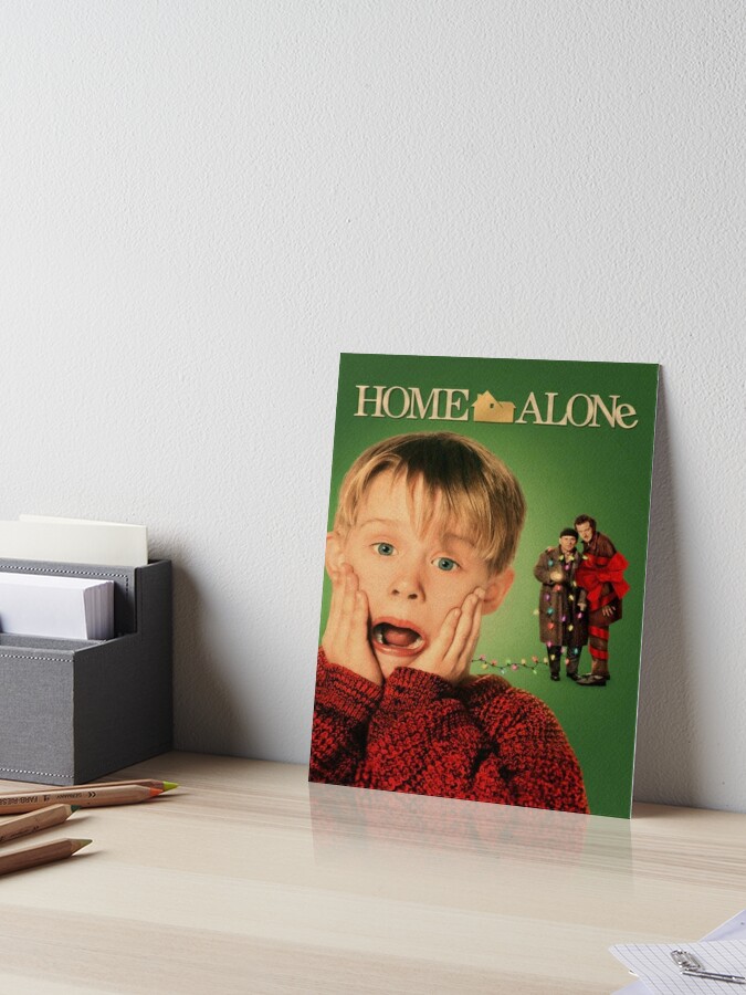 Home Alone 1990 Movie Art Board Print