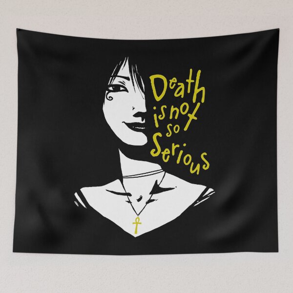 Item preview, Men Women Death Is Not So Serious Gifts For Music Fans designed and sold by SidShields.