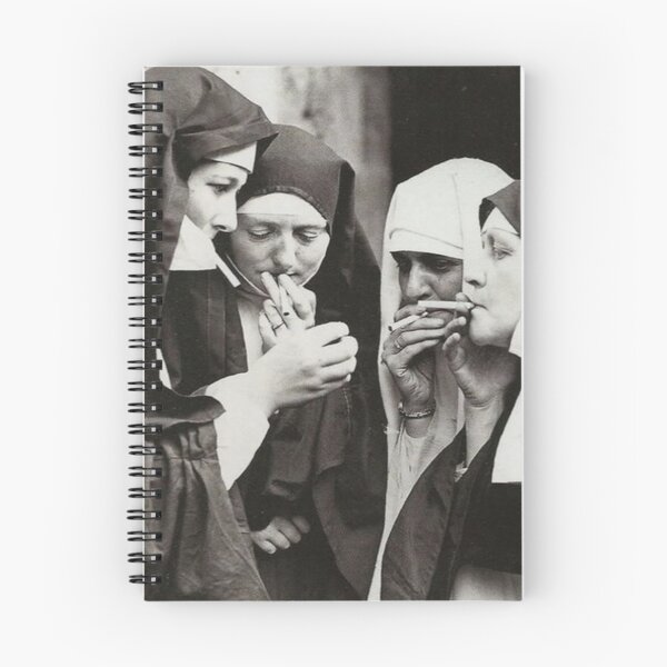 Item preview, Nuns Smoking designed and sold by petrieirene.