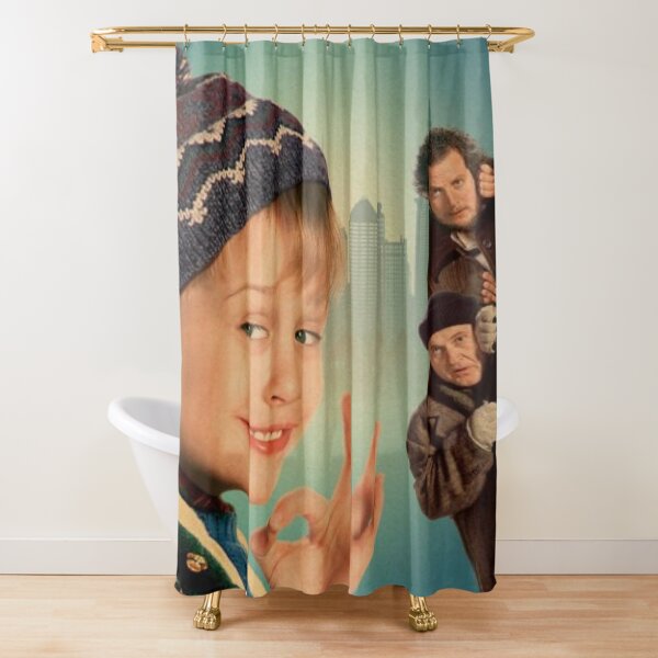 behind the shower curtain home alone