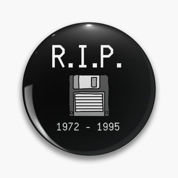 Item preview, RIP Rest In Peace Floppy Disk 1972 - 1995 Funny Nerd Computer Graphic designed and sold by Viral-Style.