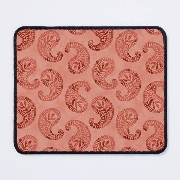 Item preview, Textured Paisley - Coral designed and sold by Olooriel.