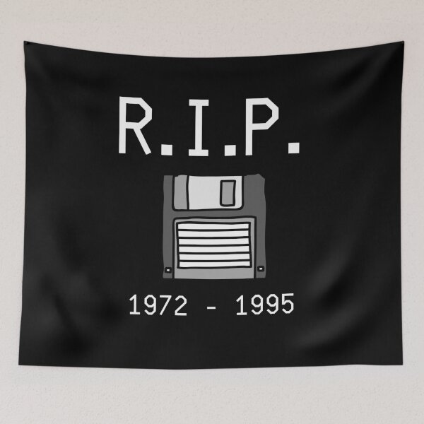 Item preview, RIP Rest In Peace Floppy Disk 1972 - 1995 Funny Nerd Computer Graphic designed and sold by Viral-Style.