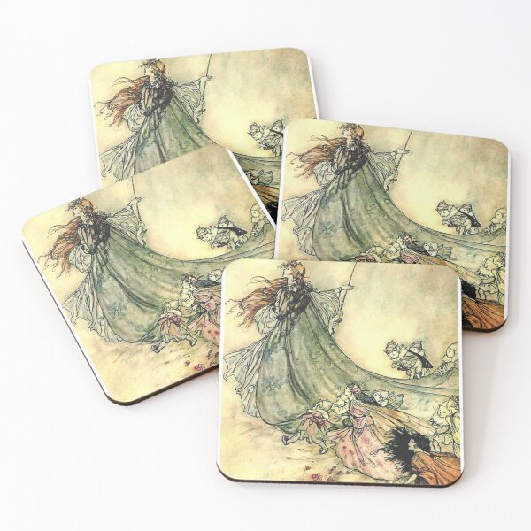 Item preview, Fairy Queen Vintage Illustration by Authur Rackham  designed and sold by Bellathewilde.