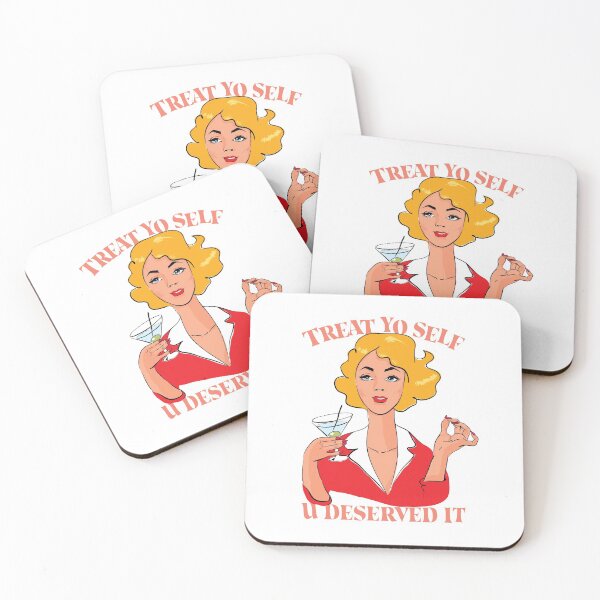 Item preview, Treat Yo Self - You Deserved It ( Vintage Vibes ) designed and sold by WULFLAND ARTS.