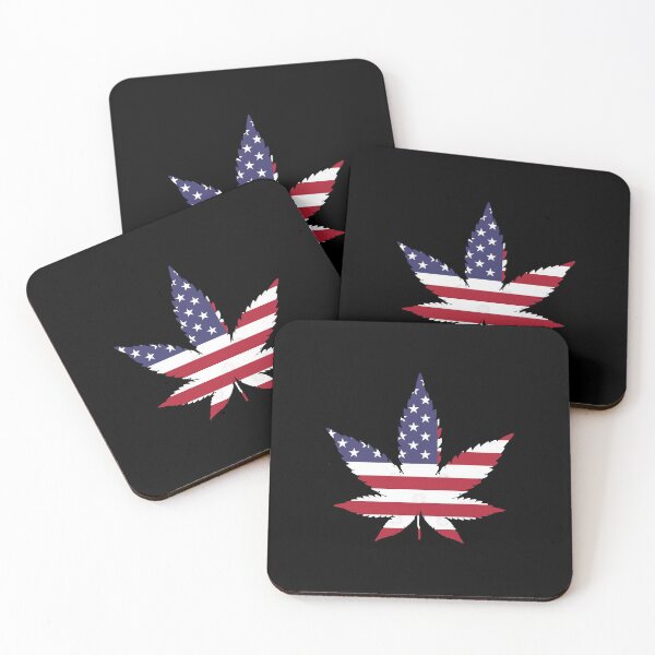Item preview, American Weed Leaf, Patriotic Pot, Cannabis  designed and sold by usTamondong.