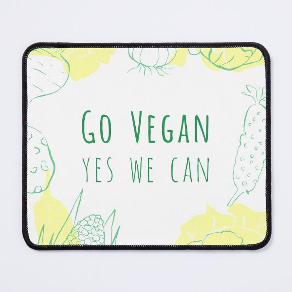 Item preview, Go Vegan Yes We Can designed and sold by ARTTY SHOP.