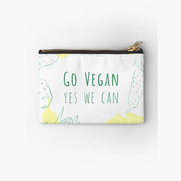 Item preview, Go Vegan Yes We Can designed and sold by ARTTY SHOP.