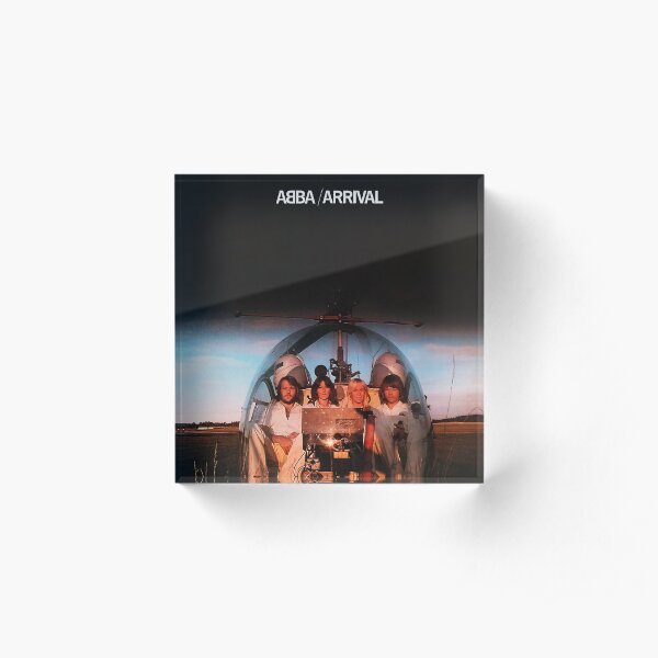 Aesthetic Group Band Poster Acrylic Block