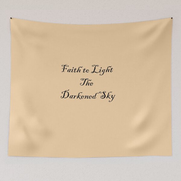 Item preview, Faith to light the darkened sky designed and sold by Marcy Nance.