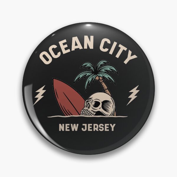 Item preview, Vintage Surfing Ocean City, New Jersey designed and sold by SLAG-Creative.