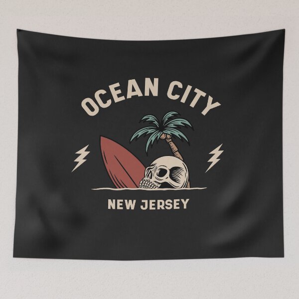 Item preview, Vintage Surfing Ocean City, New Jersey designed and sold by SLAG-Creative.