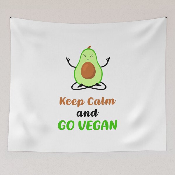 Item preview, Keep calm and go vegan designed and sold by ARTTY SHOP.