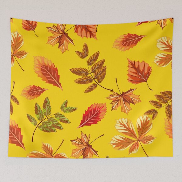Item preview, Seamless pattern with beautiful leaves designed and sold by Gurshnet68.