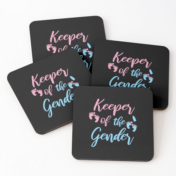 Artikelvorschau, Gender Reveal Shirt Keeper Of The Gender Party Supplies entworfen und verkauft von azerbaija.
