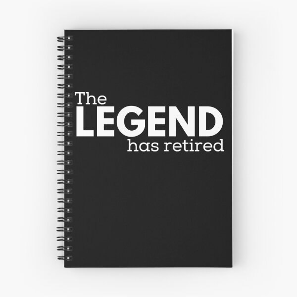 Item preview, The Legend Has Retired Funny Slogan Design Gift designed and sold by Viral-Style.