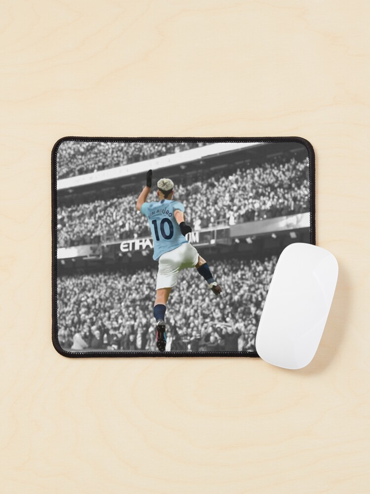 Sergio Aguero Mouse Pad for Sale by Webbed Toe Design's