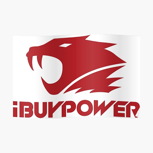 iBuyPower csgo team logo Poster
