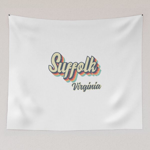 Item preview, Suffolk City Virginia Retro Vintage 70s rainbow designed and sold by Teelogic.