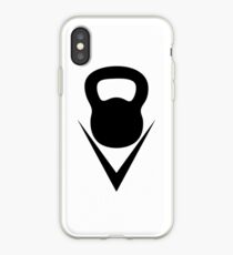 KettleBell Black iPhone Case