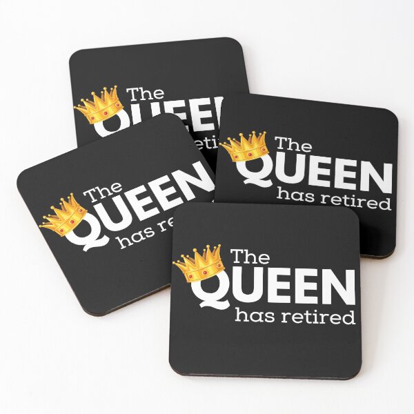 Item preview, The Queen Has Retired Funny Slogan Design Gift designed and sold by Viral-Style.