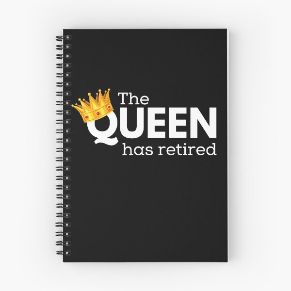 Item preview, The Queen Has Retired Funny Slogan Design Gift designed and sold by Viral-Style.