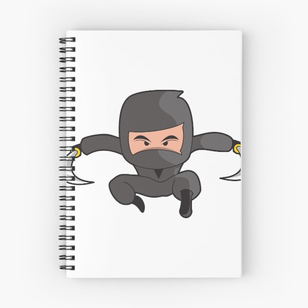 Item preview, Ninja Jump With Two Swords designed and sold by andriandesain.
