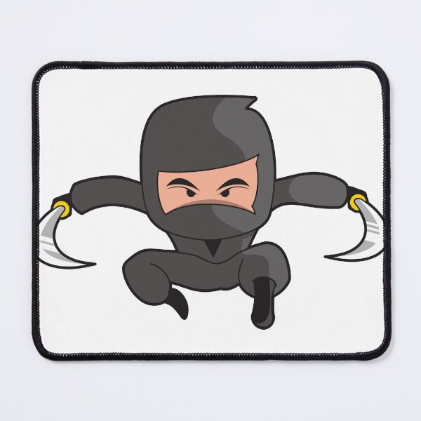 Item preview, Ninja Jump With Two Swords designed and sold by andriandesain.