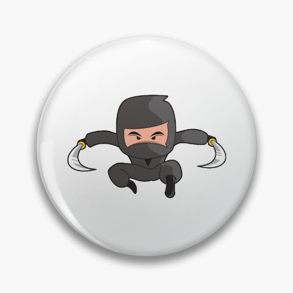 Item preview, Ninja Jump With Two Swords designed and sold by andriandesain.