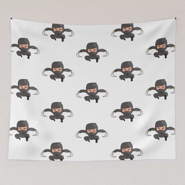 Item preview, Ninja Jump With Two Swords designed and sold by andriandesain.