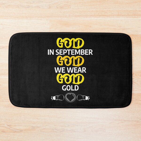 Item preview, In September we wear gold.  designed and sold by DesignedBySnip.