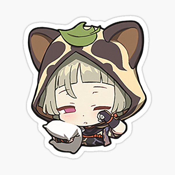 Sayu Genshin Impact Sticker Sleepy Sticker For Sale By