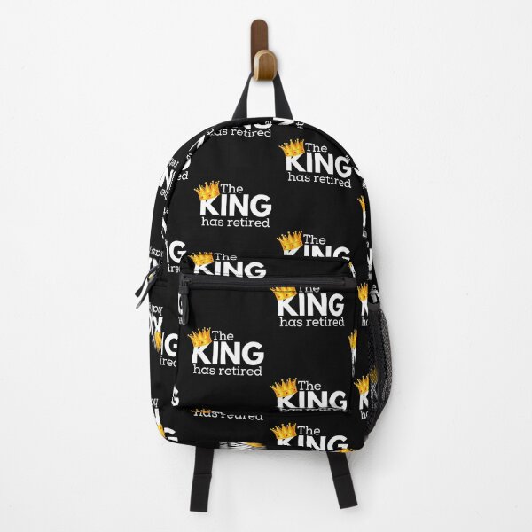 Item preview, The King Has Retired Funny Slogan Design Gift designed and sold by Viral-Style.