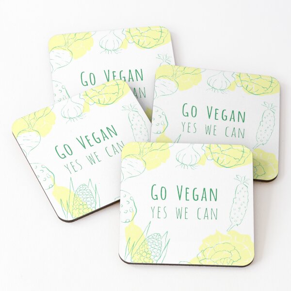 Item preview, Go Vegan Yes We Can designed and sold by ARTTY SHOP.