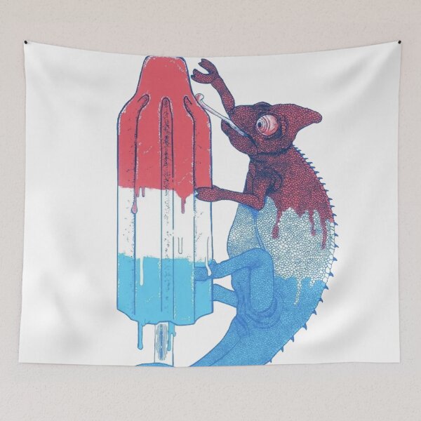 Item preview, Chameleons are also afraid of heat? designed and sold by FlyingFish-.