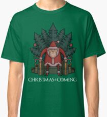 Santa Of Thrones - Christmas Is Coming Classic T-Shirt
