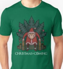Santa Of Thrones - Christmas Is Coming Unisex T-Shirt