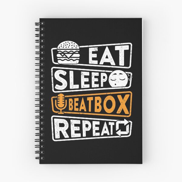 Item preview, Eat Sleep Beatbox Repeat designed and sold by FlossyDesigns.