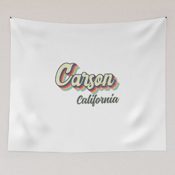Item preview, Carson City California Retro Vintage 70s rainbow designed and sold by Teelogic.