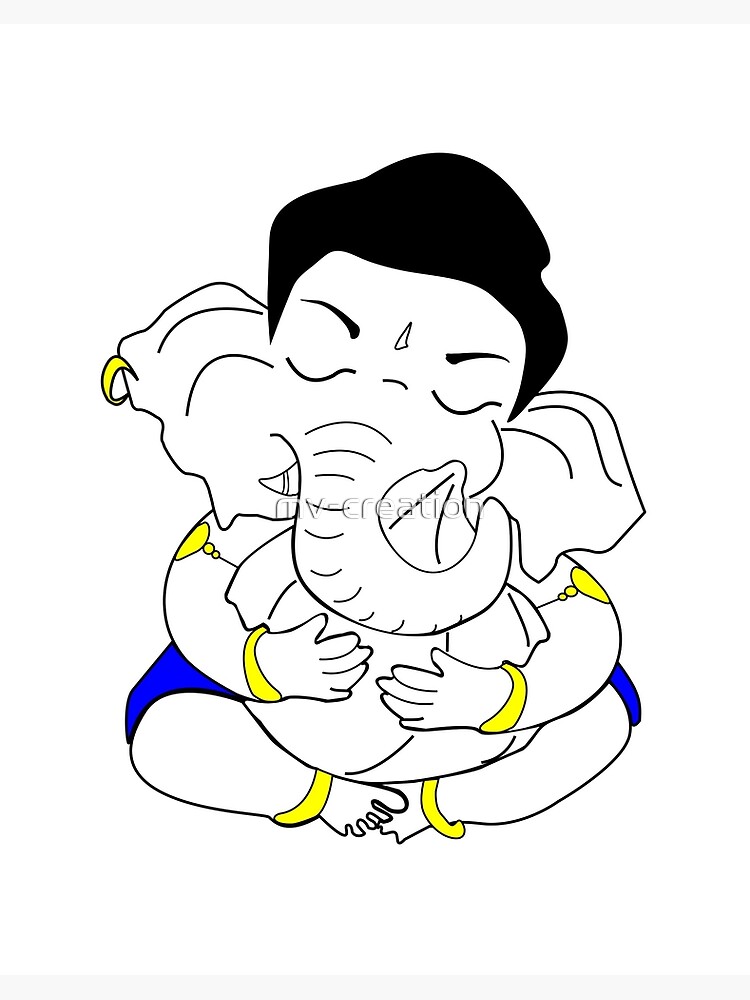 Lord ganesha drawing hi-res stock photography and images - Alamy