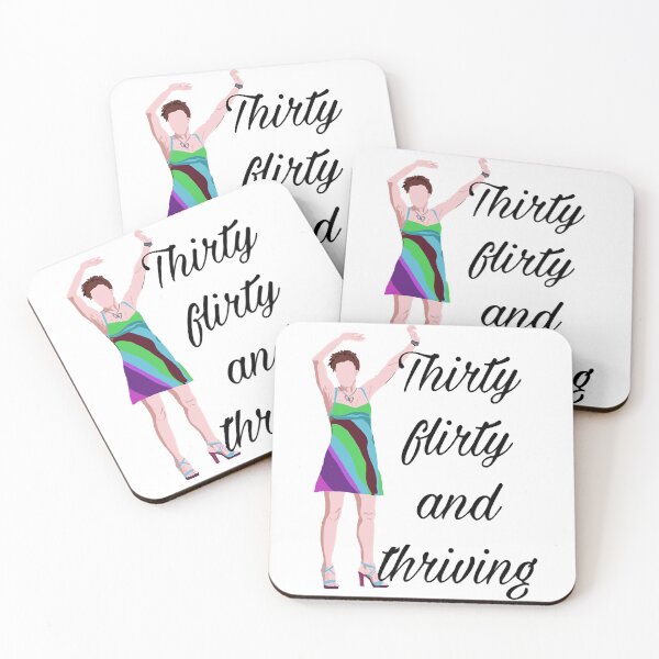 Item preview, Dance Thirty Flirty And Thriving Thirtieth Birthday Shirt designed and sold by TessParker456.