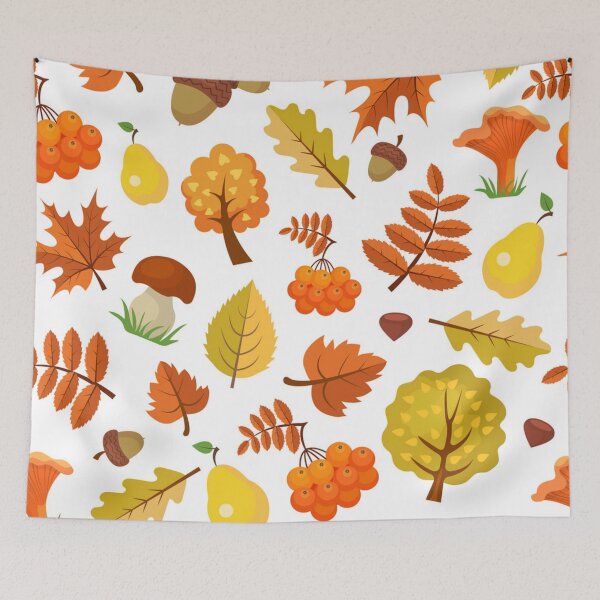 Item preview, Autumn leaves pattern forest designed and sold by Gurshnet68.