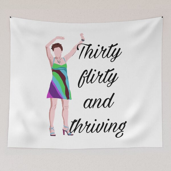 Item preview, Dance Thirty Flirty And Thriving Thirtieth Birthday Shirt designed and sold by TessParker456.