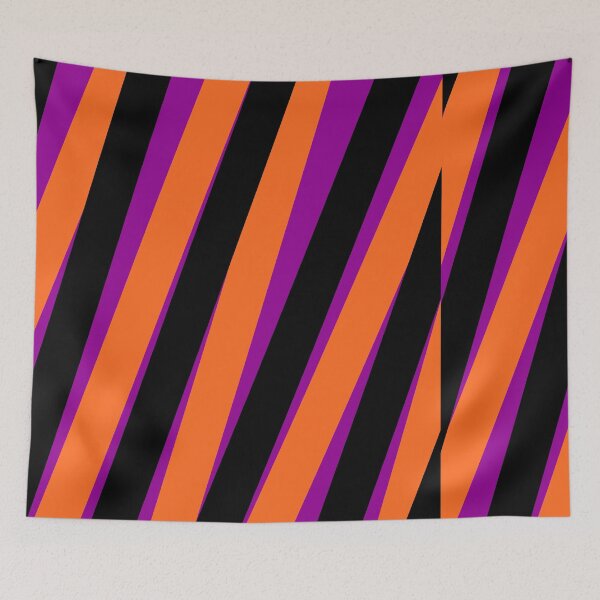 Item preview, Halloween stripes designed and sold by PF-creations.