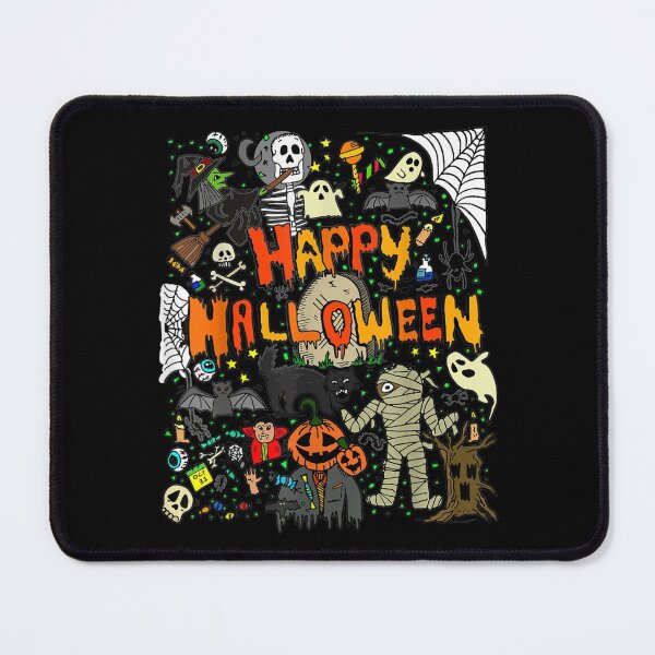 Item preview, Happy Halloween Scary Retro designed and sold by bluechic89.