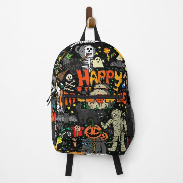 Item preview, Happy Halloween Scary Retro designed and sold by bluechic89.