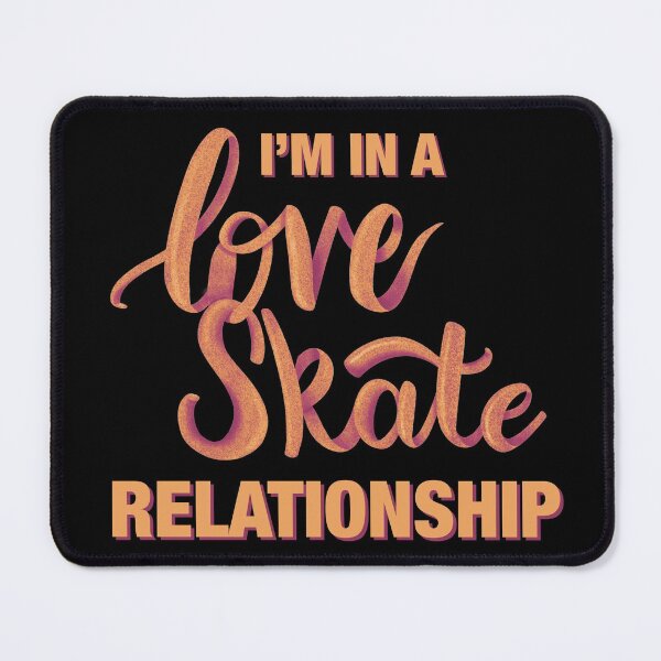 Item preview, A Love Skate Relationship - Orange designed and sold by IcyScribbles.
