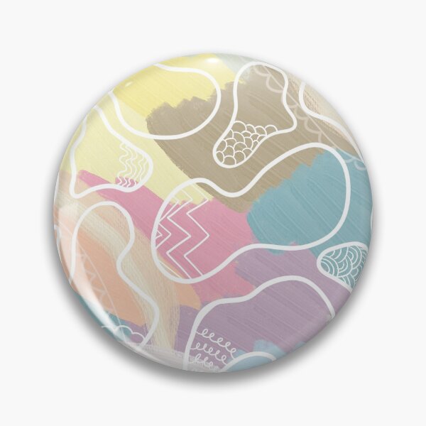 Item preview, Summer abstract vibrant doodle pattern designed and sold by Missing In Art.